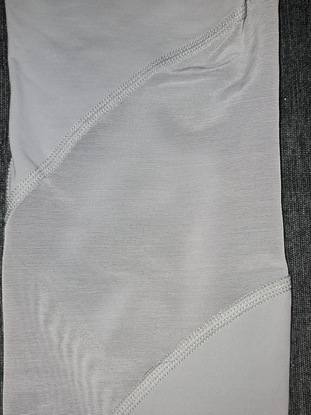 NIKE DRI-FIT Size S Women Gray Drawstring Pull On Athletic Running Leggings 430